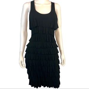 NEW Karen Kane | Black Tier Dress